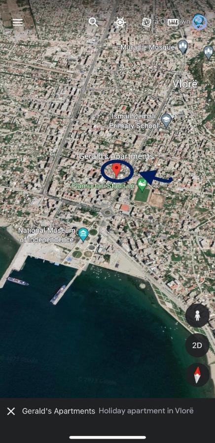 Gerald'S Central Apartments Vlore Bagian luar foto